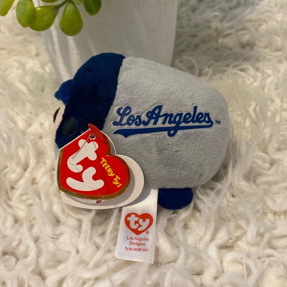 TY Beanie Boos - Teeny Tys Stackable Plush LA Dodgers bundle 3+ $5 each - Picture 1 of 3